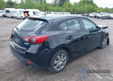 2014 Mazda Mazda3 I Sport из США, поврежденный, VIN JM1BM1K76E1124045